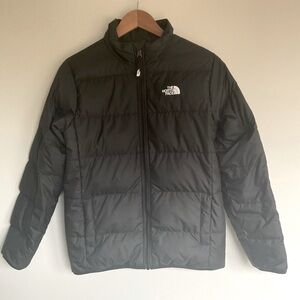 The North Face Teen Boys/Girls Reversible Down Jacket BLK L 14/16